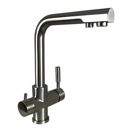 Змішувач для кухні під осмос Globus Lux LAZER GLLR-0888-8-STSTEEL, фото 1