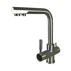 Змішувач для кухні під осмос Globus Lux LAZER GLLR-0888-8-STSTEEL, фото 4