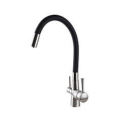 Змішувач для кухні під осмос Globus Lux LAZER GLLR-0903-8-STSTEEL, фото 3