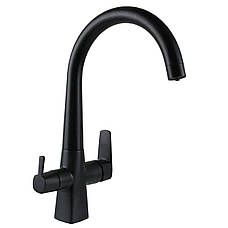 Змішувач для кухні під осмос Globus Lux LAZER GLLR-0999-1-ONIX, фото 3