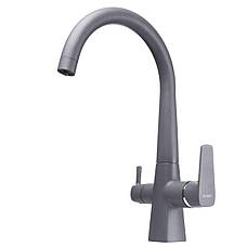 Змішувач для кухні під осмос Globus Lux LAZER GLLR-0999-3-TITANIUM, фото 3