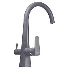 Змішувач для кухні під осмос Globus Lux LAZER GLLR-0999-3-TITANIUM, фото 5