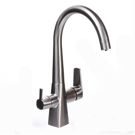 Змішувач для кухні під осмос Globus Lux LAZER GLLR-0999-8-STSTEEL, фото 1