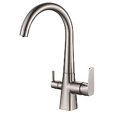 Змішувач для кухні під осмос Globus Lux LAZER GLLR-0999-8-STSTEEL, фото 3