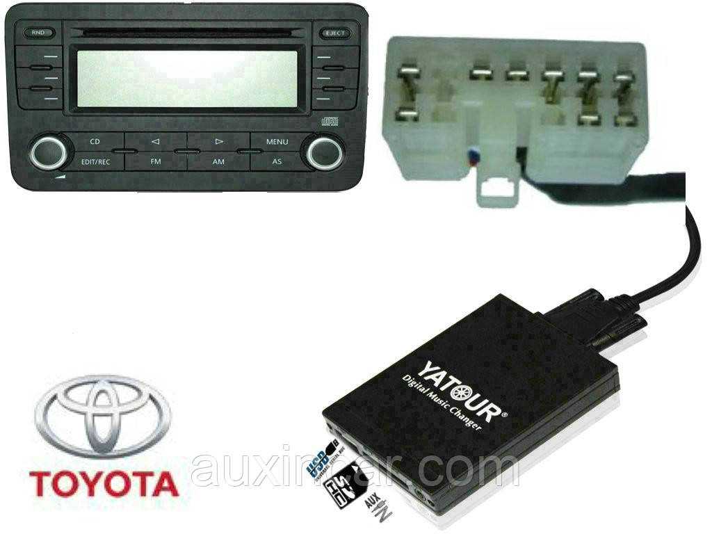 Toyota Lexus 1998-2004 Флеш/ сд карта/ аукс ятур Yatour TOY1