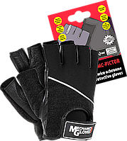 Защитные перчатки из кожи и ткани REIS RMC-PICTOR BS
