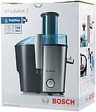 Соковитискач Bosch 700Вт/2шв/шир горло/нерж/, фото 8