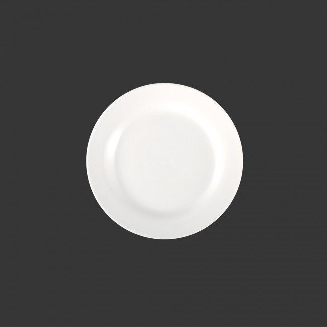 Тарілка кругла бортова порцелянова 7" HLS Extra white 180 мм (W0101) HD