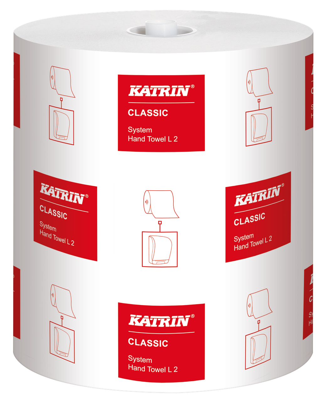 Паперовий рушник 460 232 Katrin Classic System Towel L 2