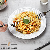 Набір столових приборів Cooking House, 24 шт чорного кольору з нержавіючої сталі на 6 персон,у подарунковій коробці., фото 9