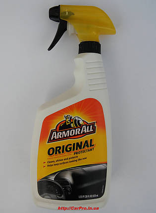 Поліроль - очищувач для приладової панелі і салону гелевий Armor All Protectant Gel 828ml, фото 2