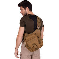 Сумка тактична багатоцільова через плече SILVER KNIGHT TY-517 кольору в асортименті