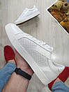 Чоловічі кросівки шкіра Calvin Klein перфорація білі 40-45 р., фото 2