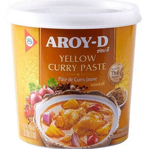 Паста карі жовта Aroy-D 400 г