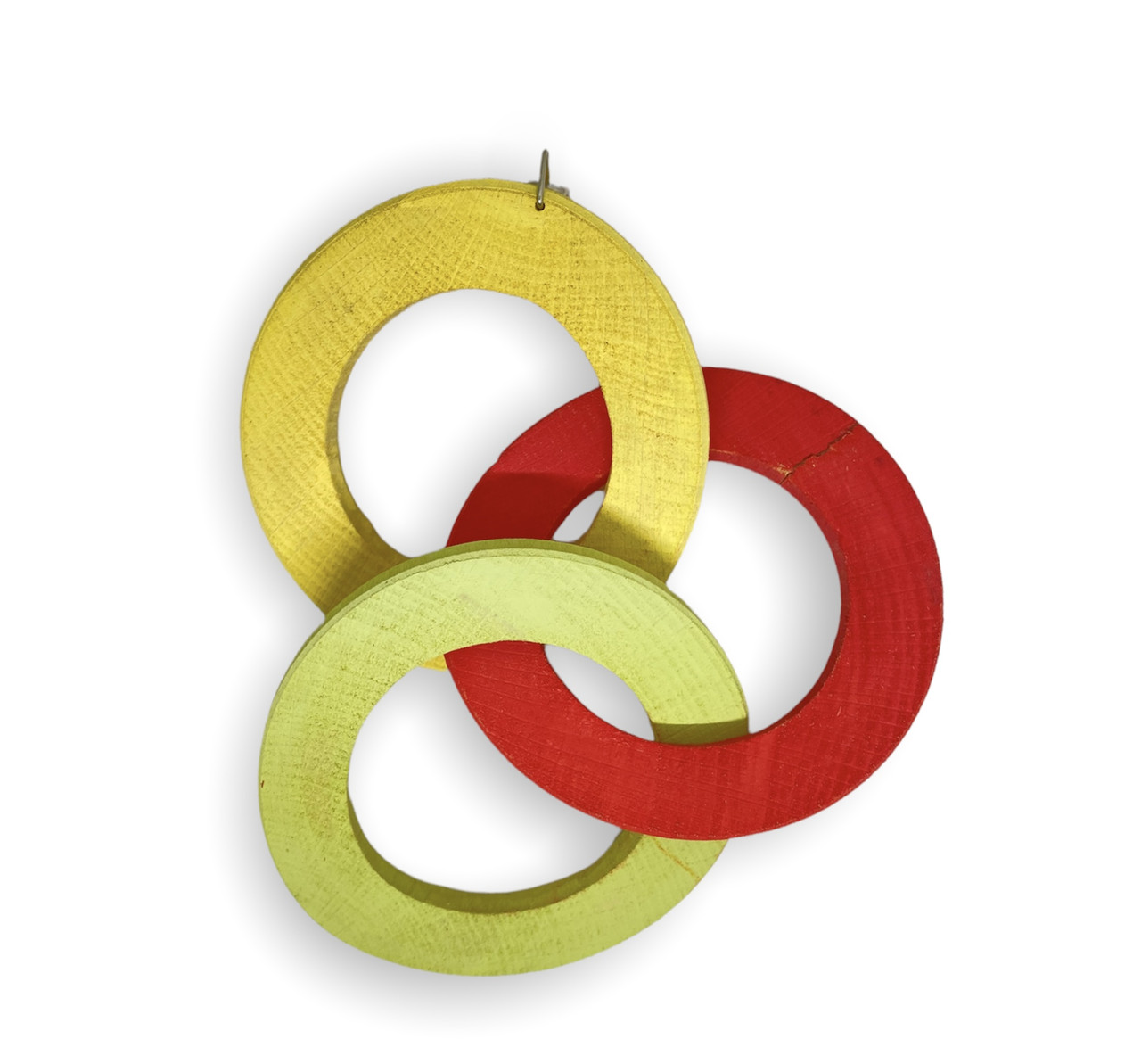 Іграшка для папуг Три кільця (дерево) Лорі 028, фото 1