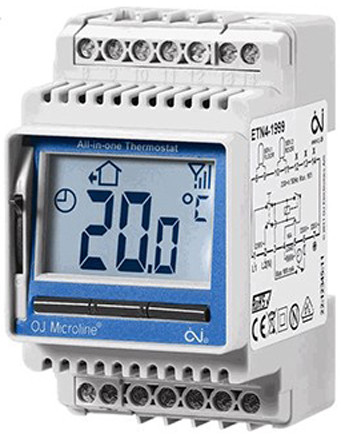 Терморегулятор для теплої підлоги цифровий OJ Electronics ETN4-1999