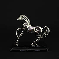 Статуэтка ArtBe «Лошадь» из серебра и мраморной крошки, 14 х 10 х 15 см