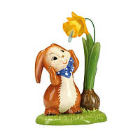 Статуэтка фарфоровая Goebel «Кролик с нарцисом», 13 см