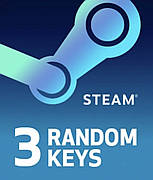 Random Steam 3 Ключа 💎 Лотерея | Испытай Удачу (Global Key 🔑)