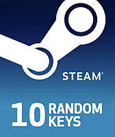 Random Steam 10 Ключей Лотерея | Испытай Удачу (Global Key )