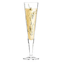Келих для шампанського з кришталю Ritzenhoff «Вітряні квіти» від Marvin Benzoni, 205 мл