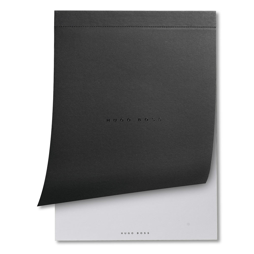 Блокнот HUGO BOSS формату A5, 14,8 x 21 см, фото 1