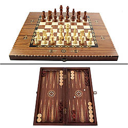 Набір Helena Wood Art "ELEGANT" 3 в 1 / червоне дерево, перламутр