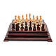 Шахи «Classic», червоне дерево, дошка 50 х 50 х 10 см, фото 2