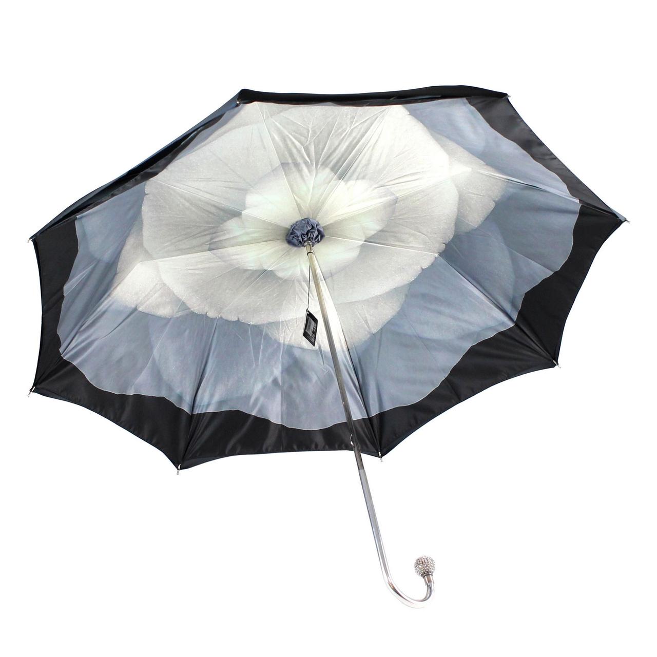 Парасоля жіноча подвійна Walking Sticks «CAMELIA» / шовковий купол 105 см, фото 1