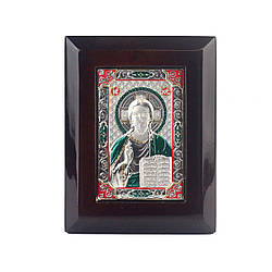 Ікона «Ісус» від Linea Argenti, дерево/метал, 8,6 х 11 см