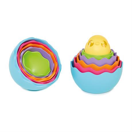 Набір іграшок для ванної Tomies Ципленок в шкаралупках в ассорт. (E73080)