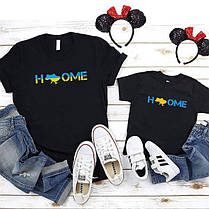 Футболка жіноча з бавовни з красивим ніжним принтом Sfad802, фото 4