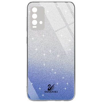 TPU+Glass чехол Swarovski Full Camera для Xiaomi Redmi Note 9 4G / Redmi 9 Power / Redmi 9T