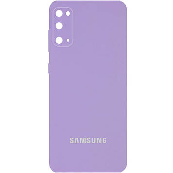 Чохол Silicone Cover Full Camera (AA) для Samsung Galaxy S20 FE