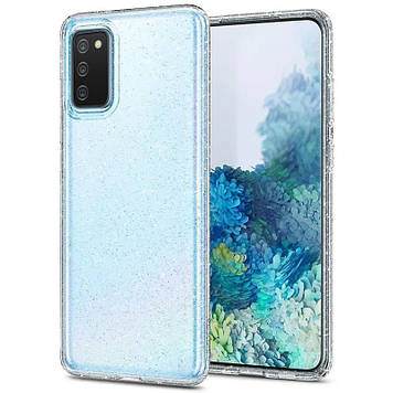 TPU чехол Molan Cano Jelly Sparkle для Samsung Galaxy A03s