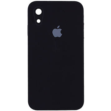 Чехол Silicone Case Square Full Camera Protective (AA) для Apple iPhone XR (6.1")