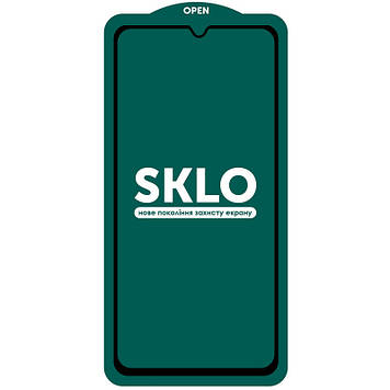 Захисне скло SKLO 5D (full glue) (тех.пак) для Xiaomi Redmi 9A/9C