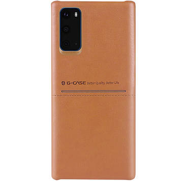 Шкіряна накладка G-Case Cardcool Series для Samsung Galaxy S20