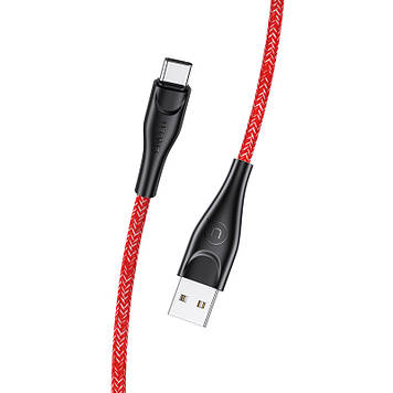 Дата кабель Usams US-SJ392 U41 Type-C Braided Data and Charging Cable 1m