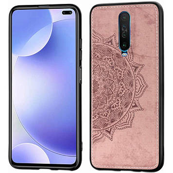 TPU+Textile чохол Mandala з 3D тисненням для Xiaomi Redmi K30 / Poco X2