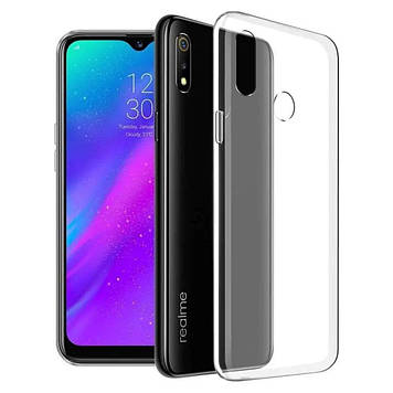 Уцінка TPU чохол Epic Transparent 1,0 mm для Realme C3