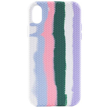 Чохол Silicone case Full Braided для Apple iPhone XR (6.1")