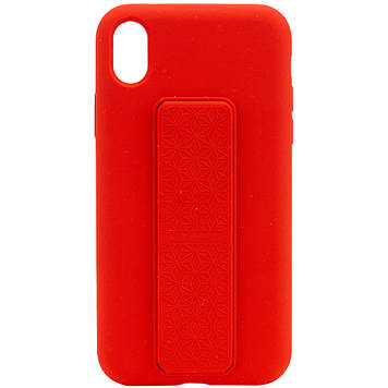 Чохол Silicone Case Hand Holder для Apple iPhone XR (6.1")