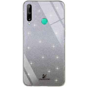 TPU+Glass чохол Swarovski для Huawei P40 Lite E / Y7p (2020)