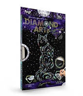 Алмазная мозаика Danko Toys Diamond Art Кот DAR-01-08