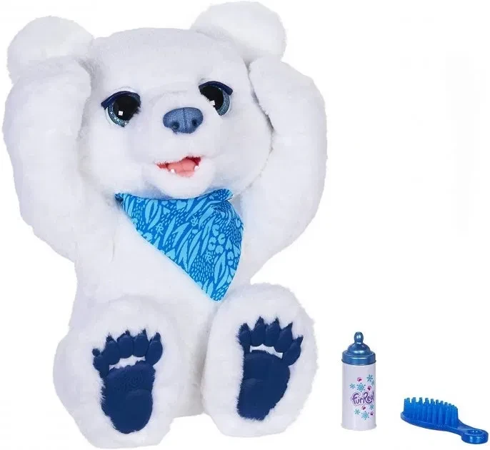 Інтерактивна іграшка FurReal Polar Bear Cub Interactive Plush Toy Полярний білий мішка