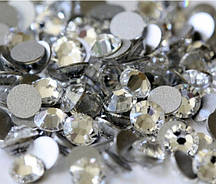 Білий кристальний | Crystal Стрази Імітація Swarovski (Розмір 3ss; Тип_нанесения Клей Е6000)