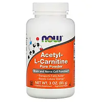 Acetyl-L-Carnitine Pure Powder Now Foods 85 г