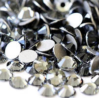 Темний металік | Jet Hematit Стрази Імітація Swarovski (Розмір 3ss; Тип_нанесения Клей Е6000)