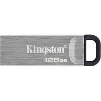 USB3.2 Flash Drive 128GB Kingston DT Kyson Silver/Black (DTKN/128GB) (код 1181567)